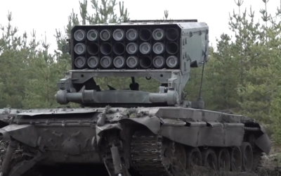 New war machine – heavy flamethrower systems TOS-1A in action