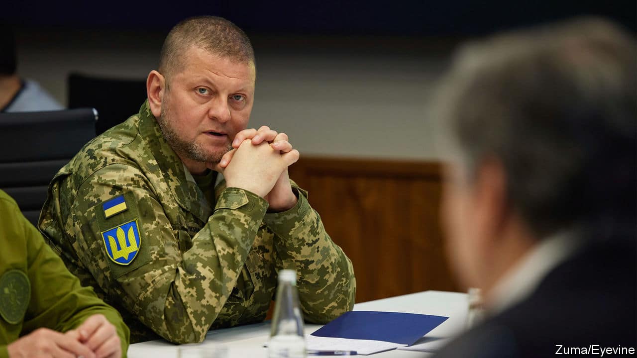 Zaluzhny, head of Ukraine’s armed forces